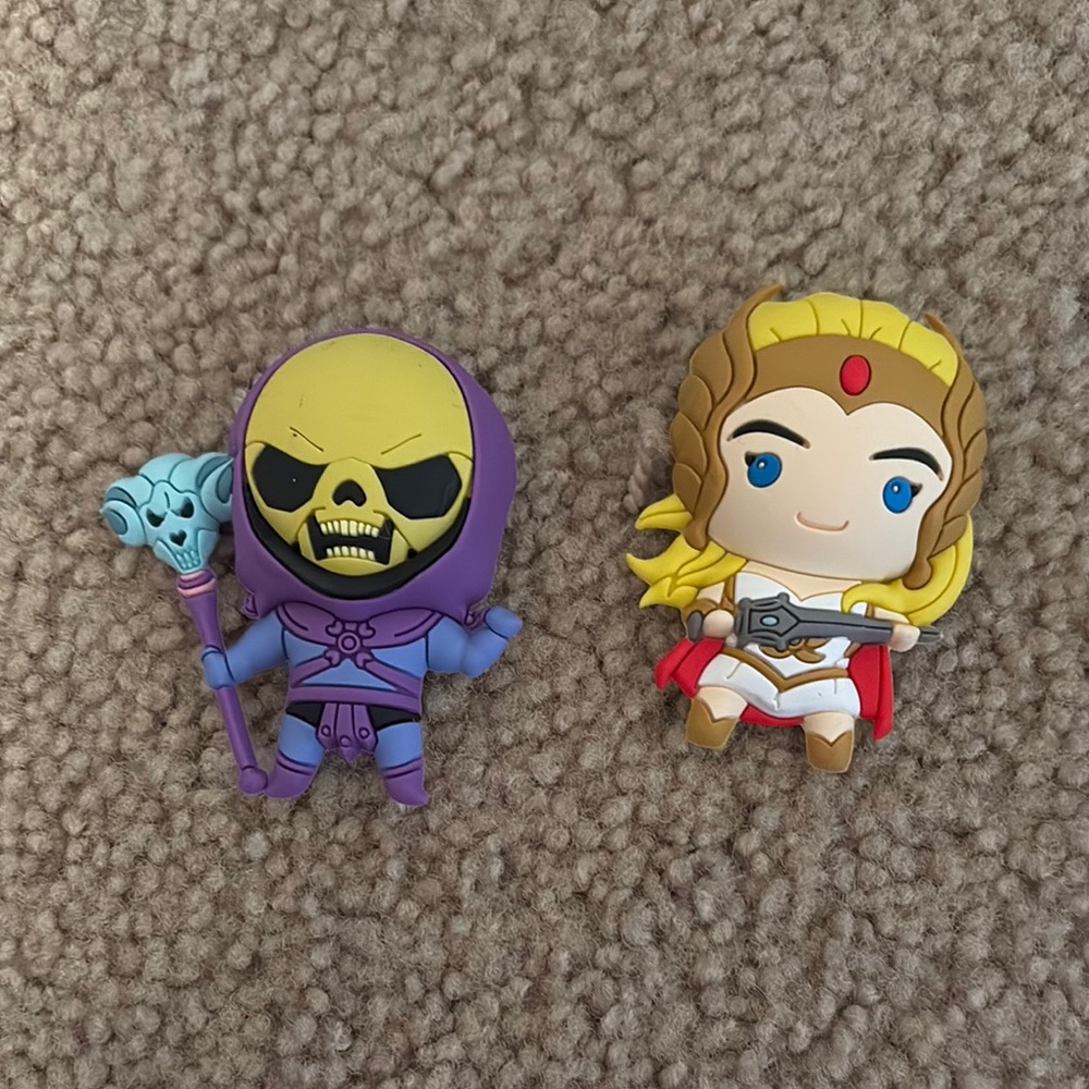 Skeletor and She-Ra Magnet Set